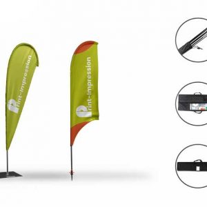 Oriflamme Personnalisé – Votre Communication Visuelle Sur-Mesure