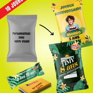 Snacks et Boissons Personnalisés