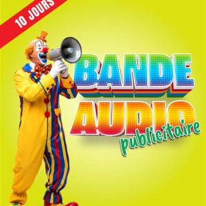 Création bande audio publicitaire - cirque