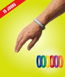 Bracelet en silicone
