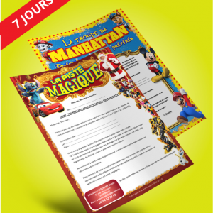 Enveloppe / Demande d'autorisation - cirque