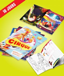 Livre de coloriage - cirque