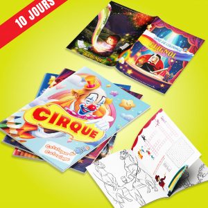 Livre de coloriage - cirque
