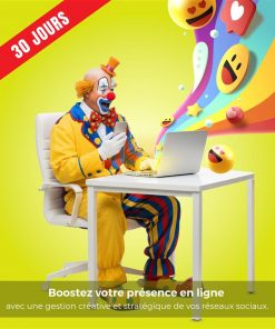 Gestion des réseaux sociaux - cirque