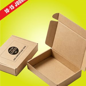 Boîte d’emballage personnalisée avec logo