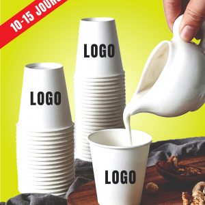 Gobelets en papier personnalisables