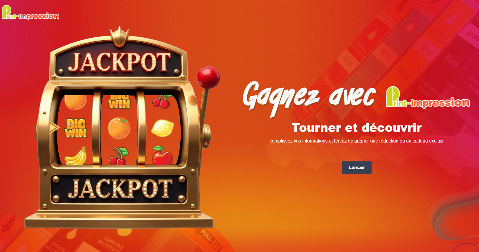 Aperçu du jeu concours - Roue de la fortune